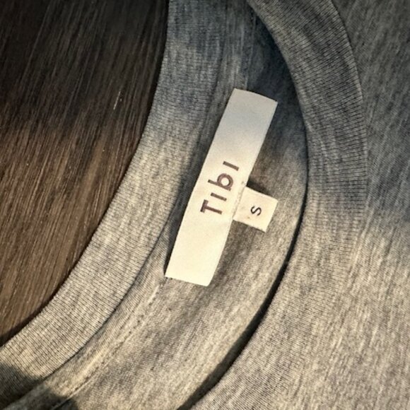 TIBI Padded Shoulder Sleeveless Top, Sz Small - Picture 4 of 6